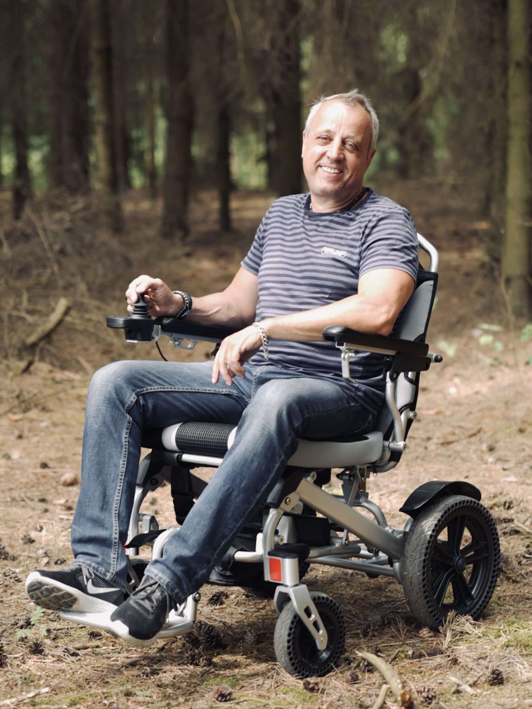 Rhodos YE245C Electric Wheelchair - Image 8