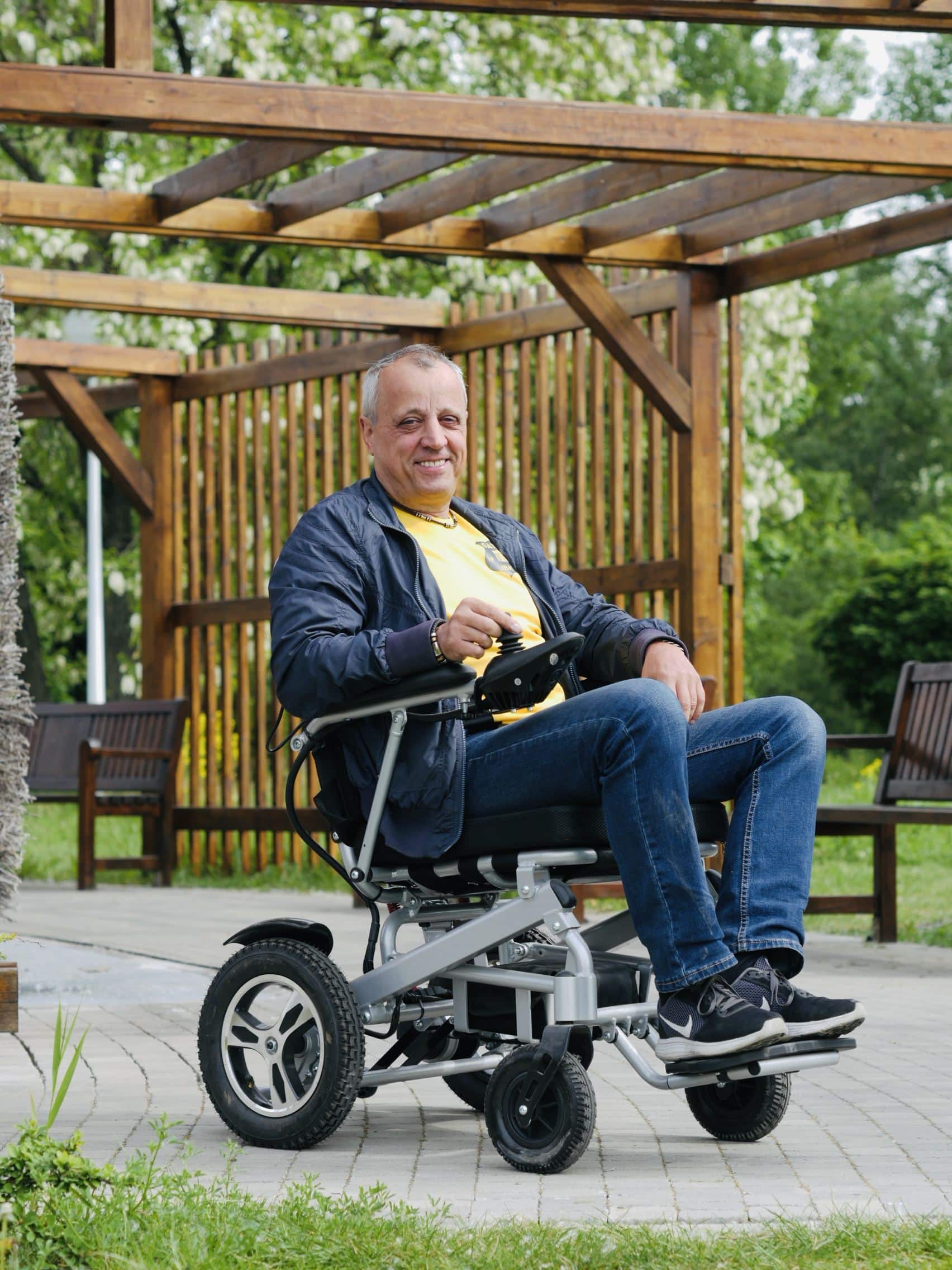 Rhodos YE245C Electric Wheelchair - Image 7