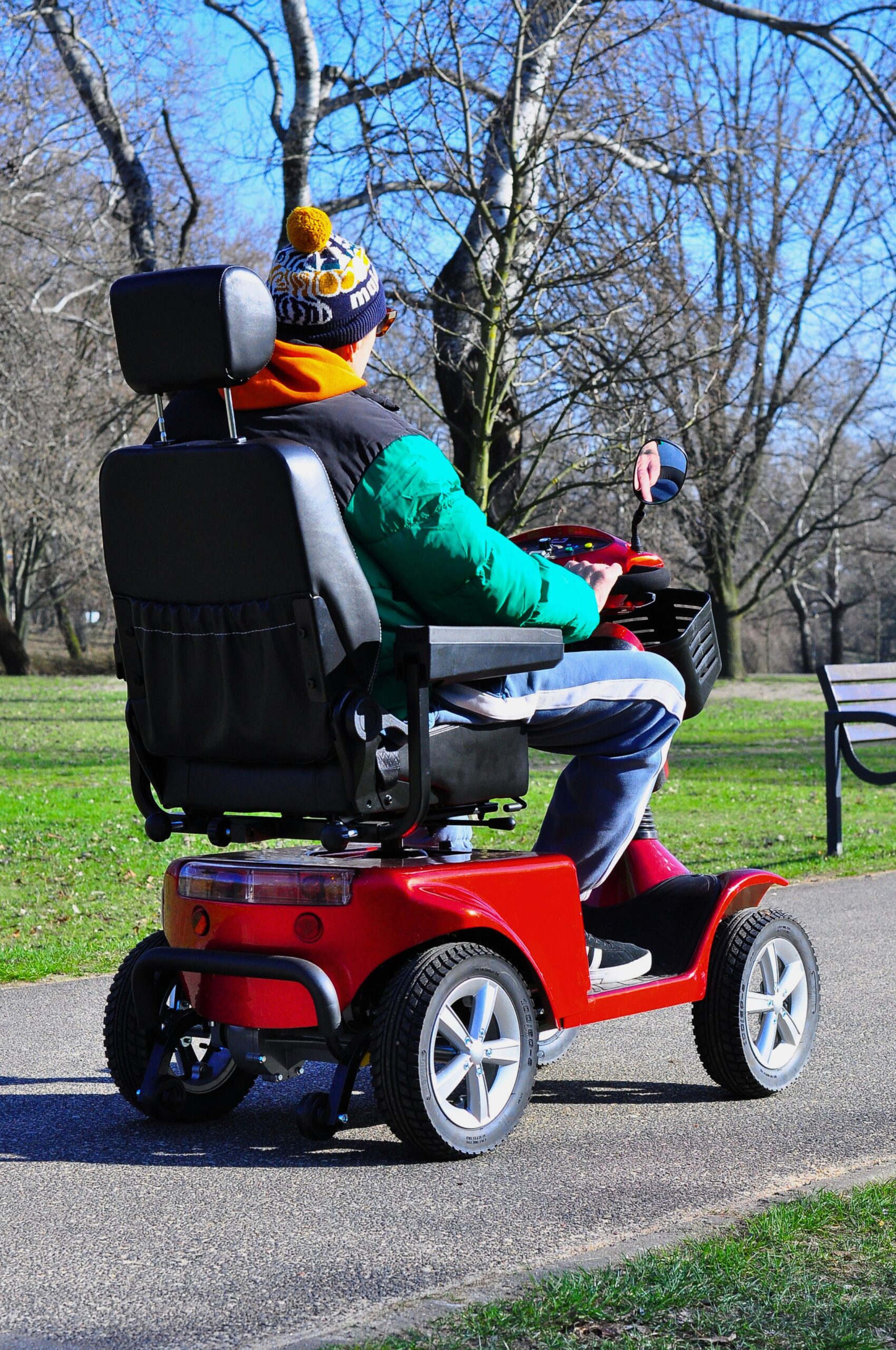 4038 Four-Wheel Electric Mobility Scooter - Image 3