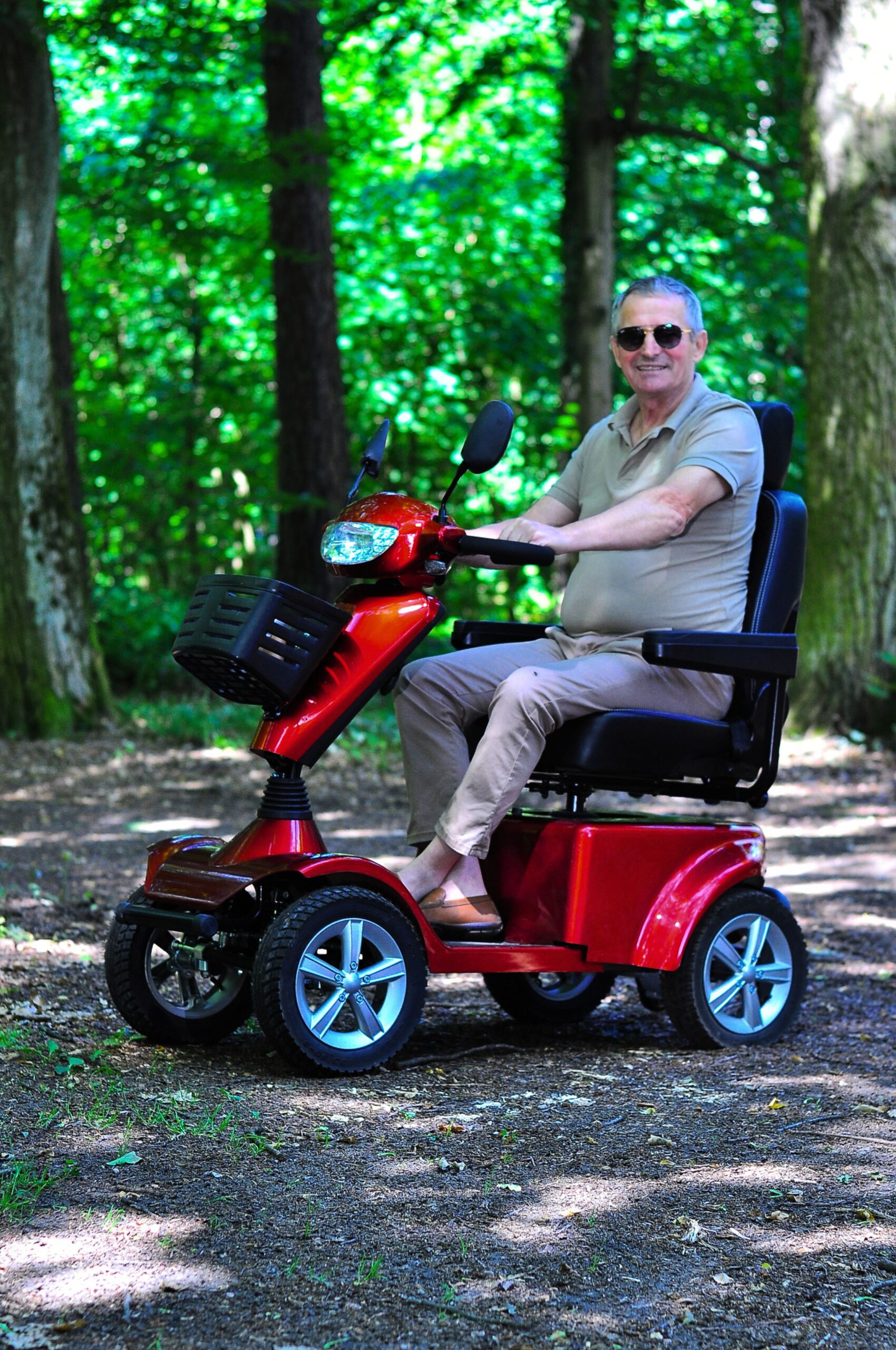 4038 Four-Wheel Electric Mobility Scooter - Image 4