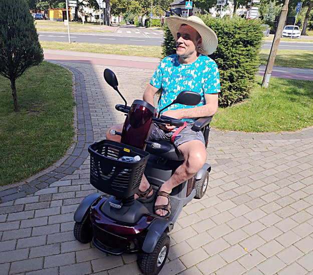 Skuter inwalidzki elektryczny Excel Galaxy Citiflyer EVO - obrazek 8