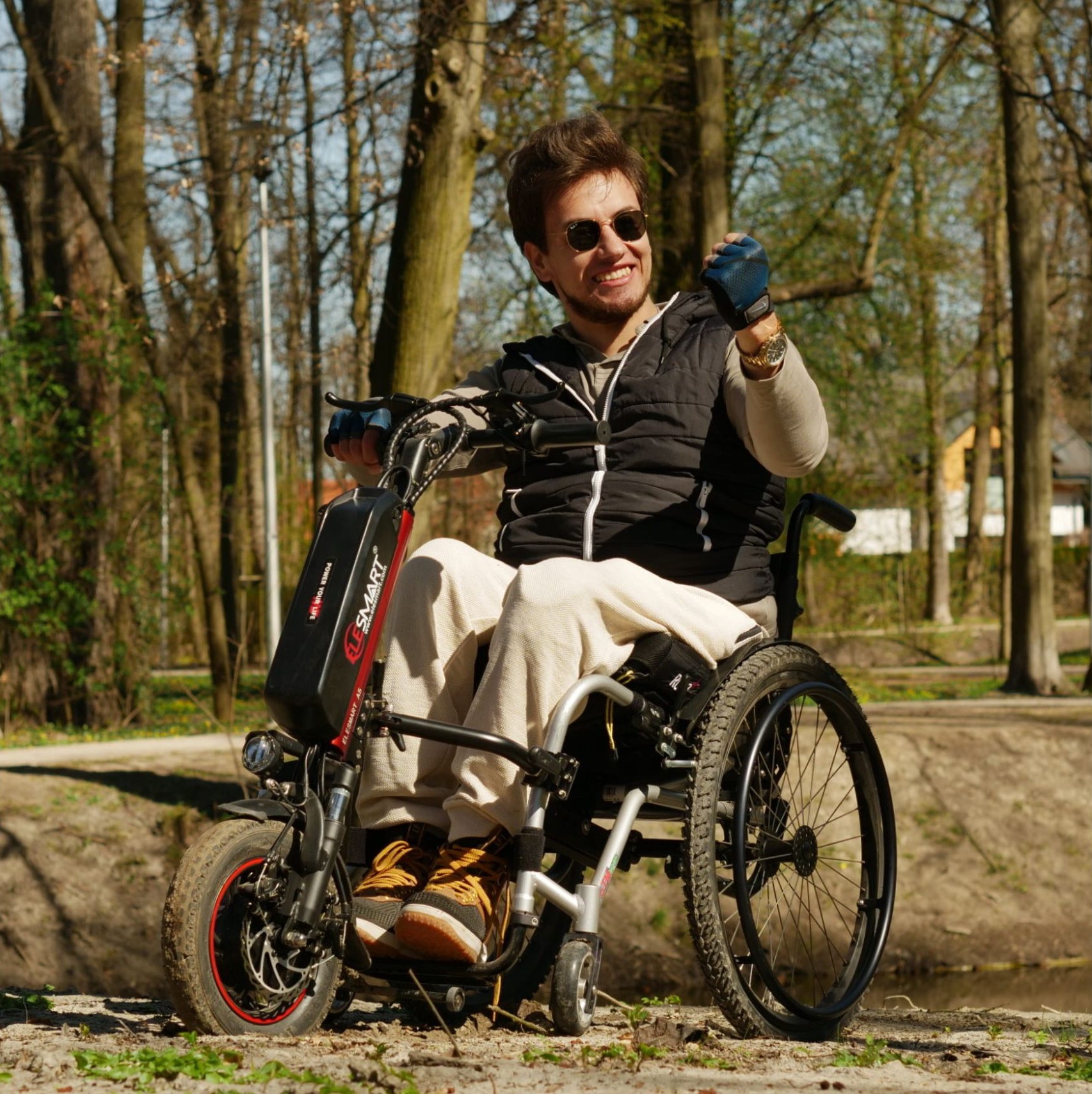 A5 Electric Wheelchair Attachment