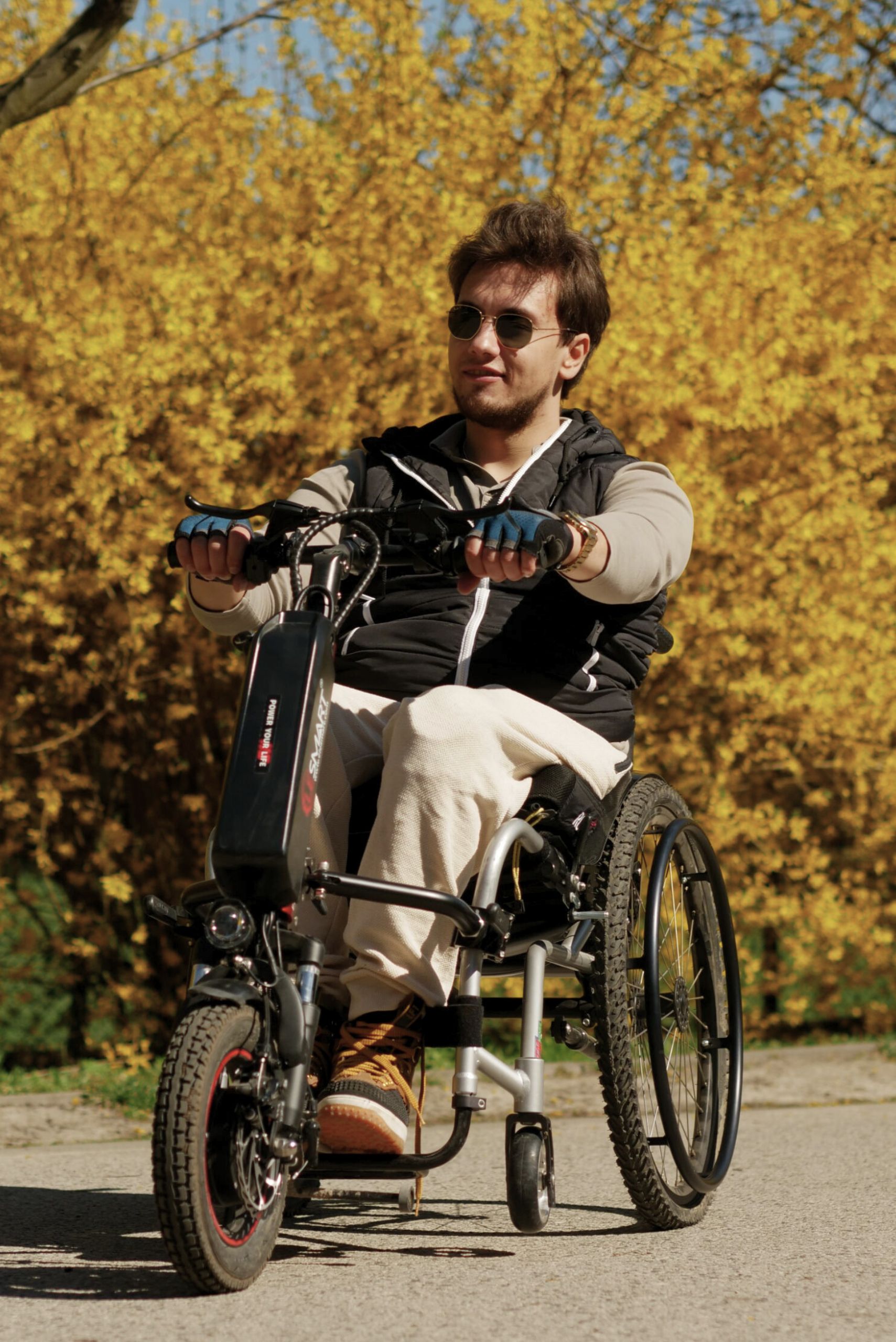 A5 Electric Wheelchair Attachment - Image 2