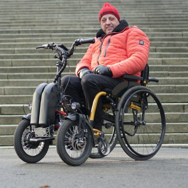 Volta max Electric Wheelchair Attachment