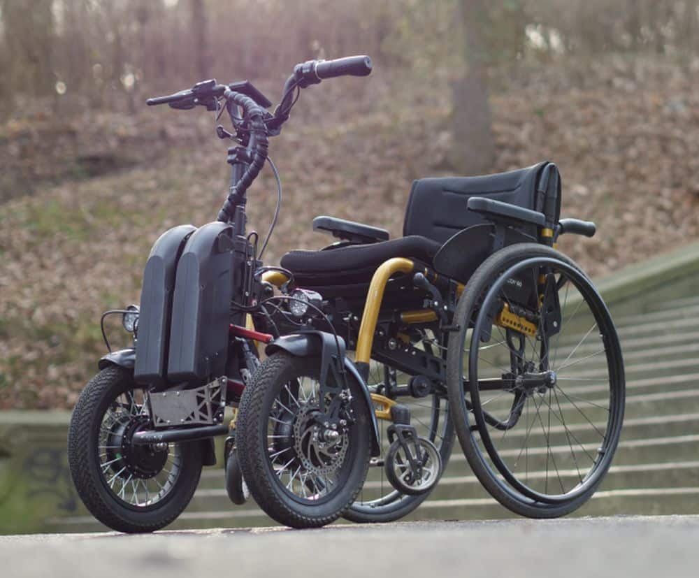 Przystawka elektryczna do wózka inwalidzkiego Q8