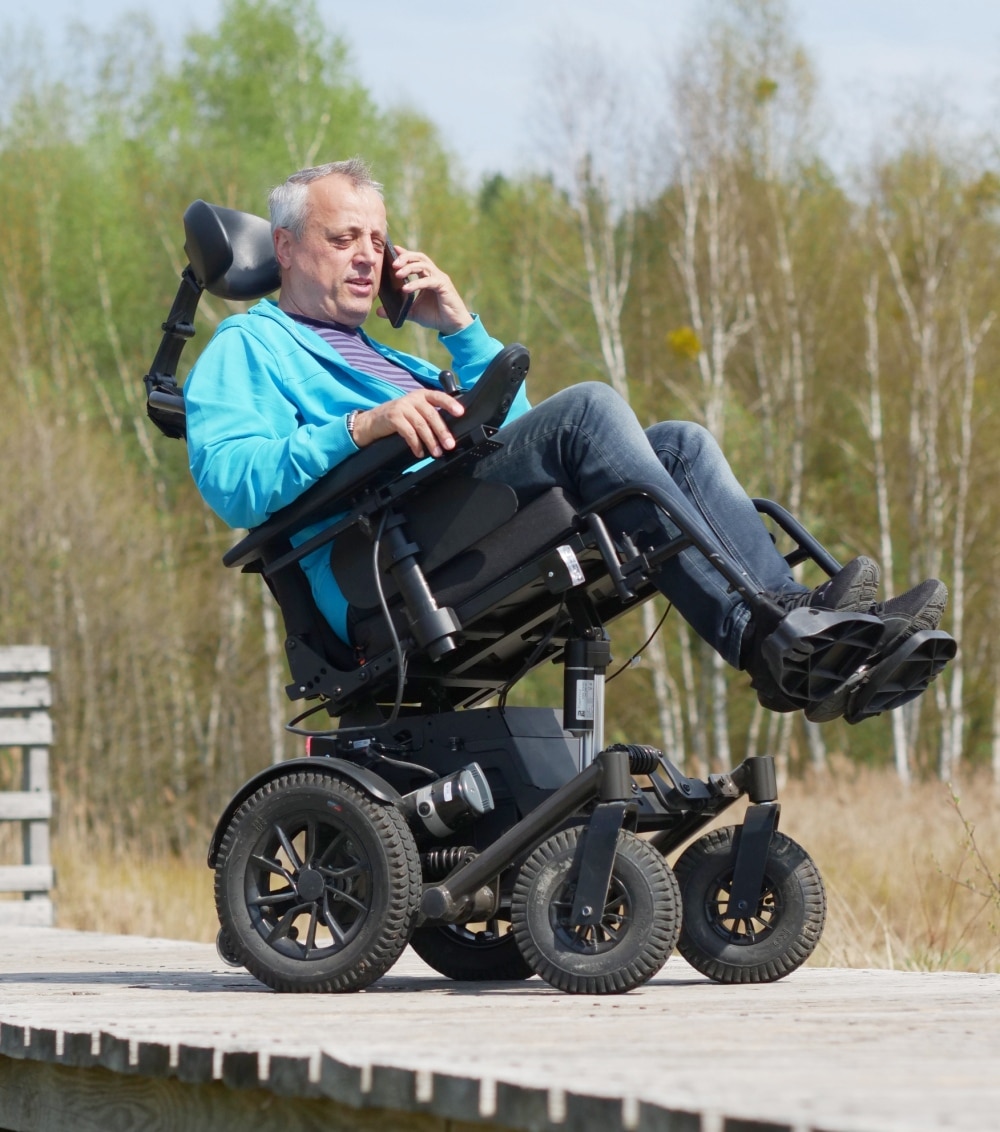Texas EL-001 All-terrain Electric Wheelchair - Image 4