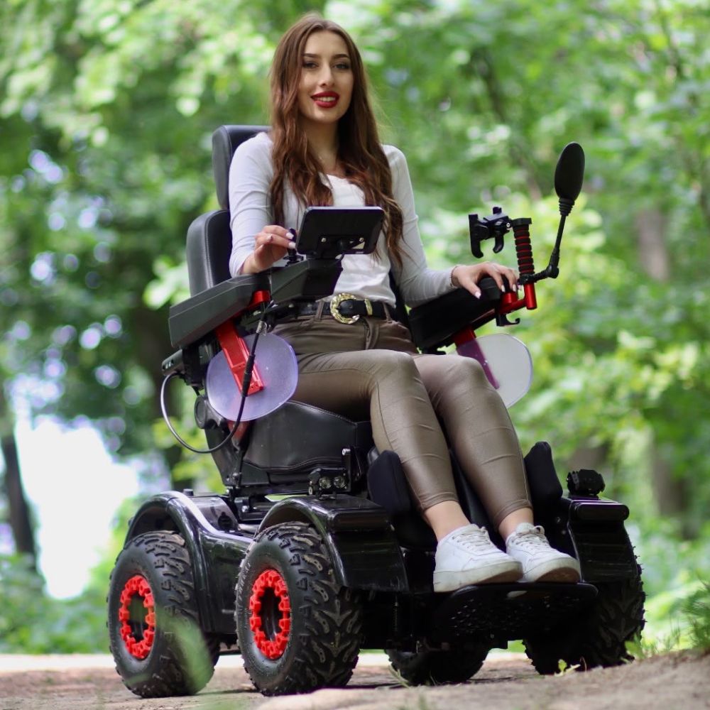 OptiX All-Terrain Electric Wheelchair - Image 3