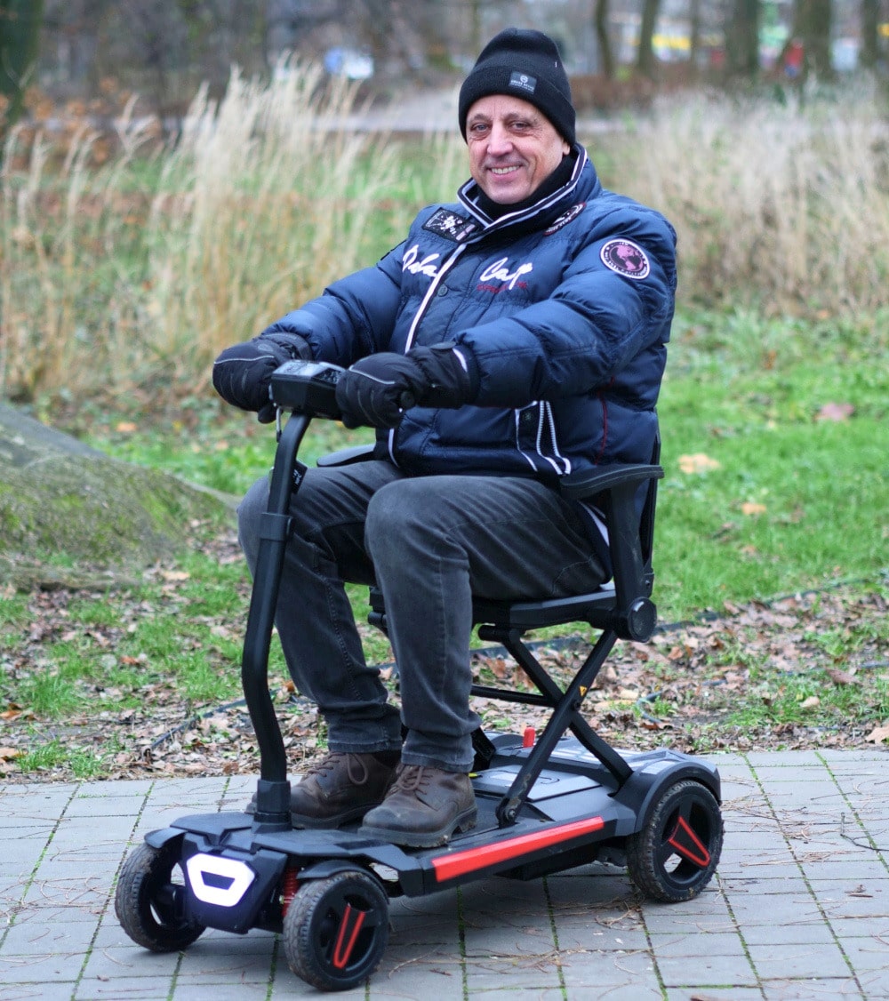 N3473A EFOLD Electric Mobility Scooter - Image 3
