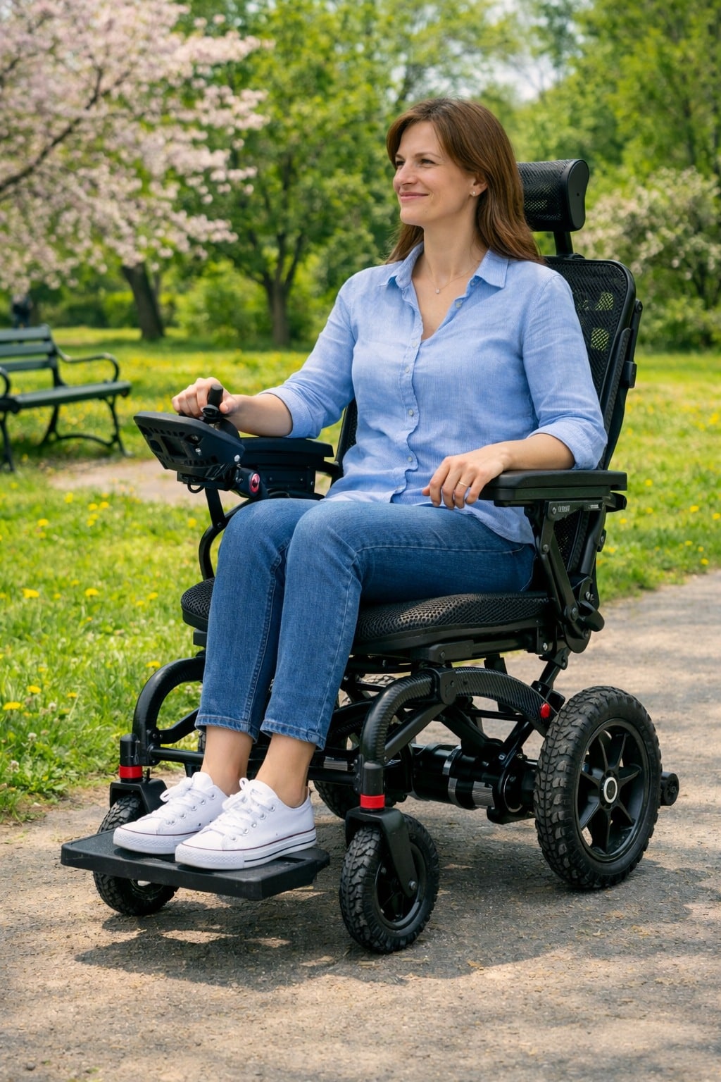 HE702 Electric Wheelchair - Image 3