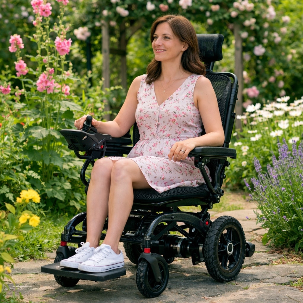 HE702 Electric Wheelchair - Image 4