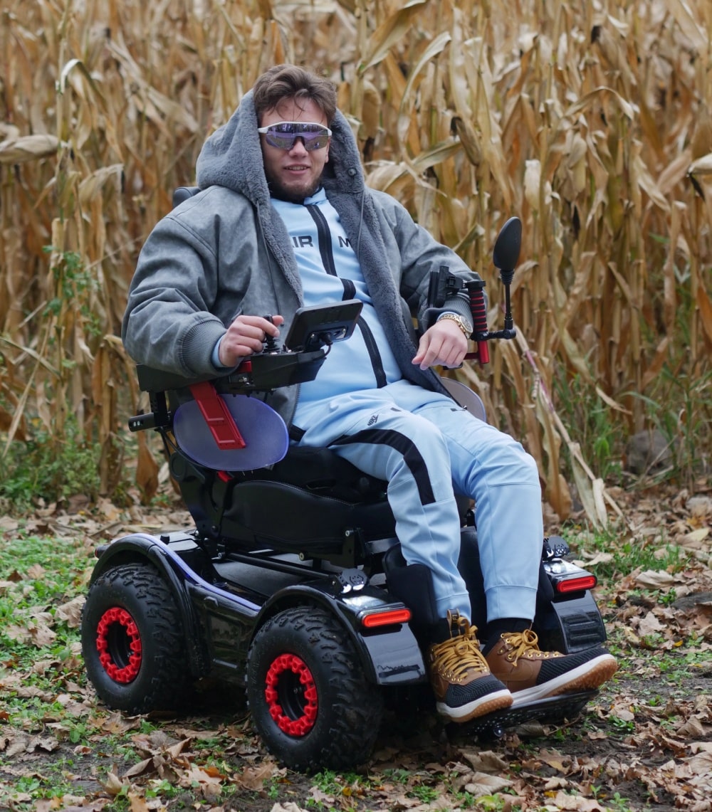 1052 All-Terrain Electric Wheelchair OptiX - Image 4