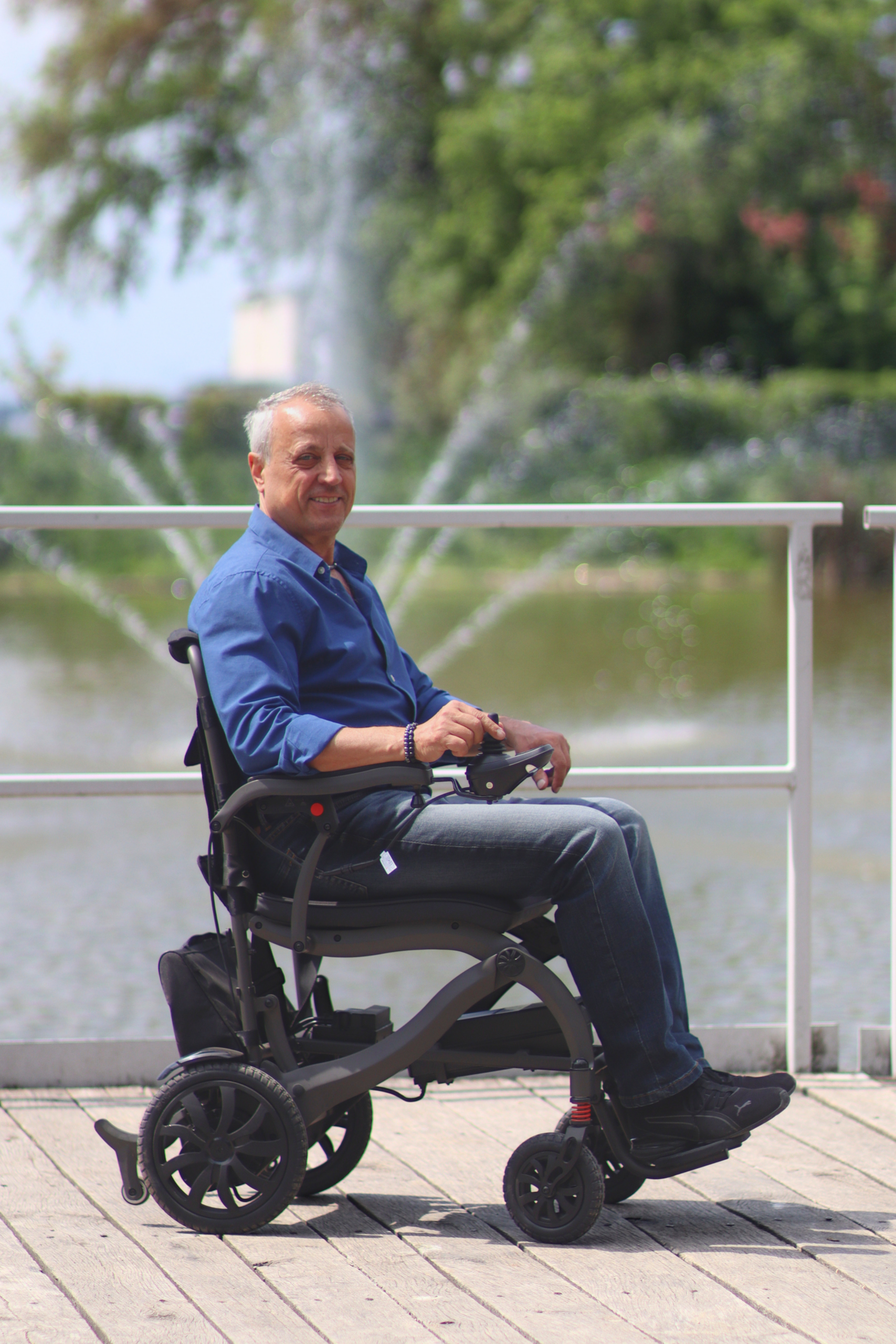 Tall Electric Wheelchair - Image 4