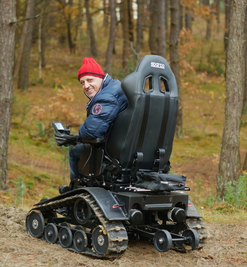 TerraX Tracked Electric Wheelchair - Image 2