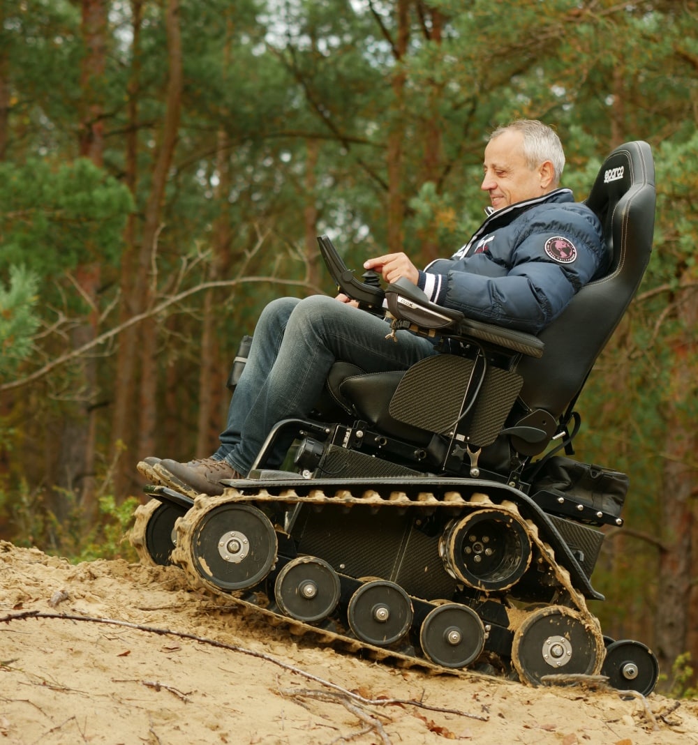 TerraX Tracked Electric Wheelchair - Image 3