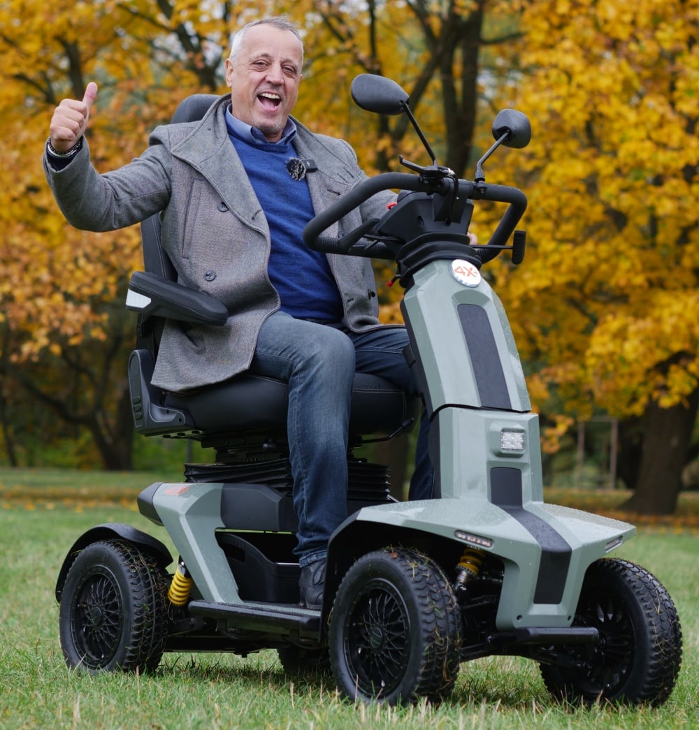 Skuter inwalidzki elektryczny czterokołowy Excel 4X+ - obrazek 3