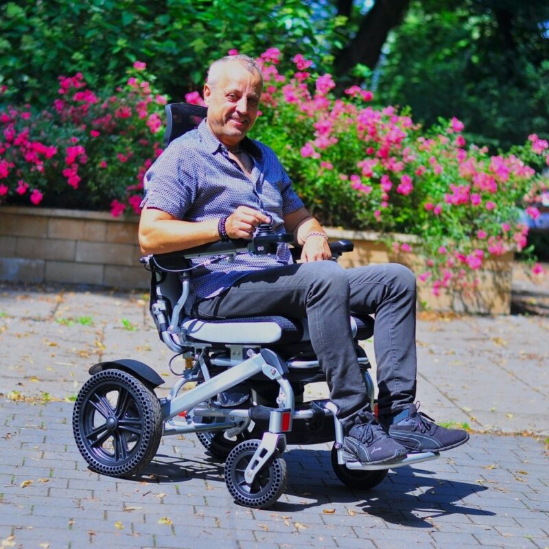 Rhodos Recliner YE245CR Electric Wheelchair
