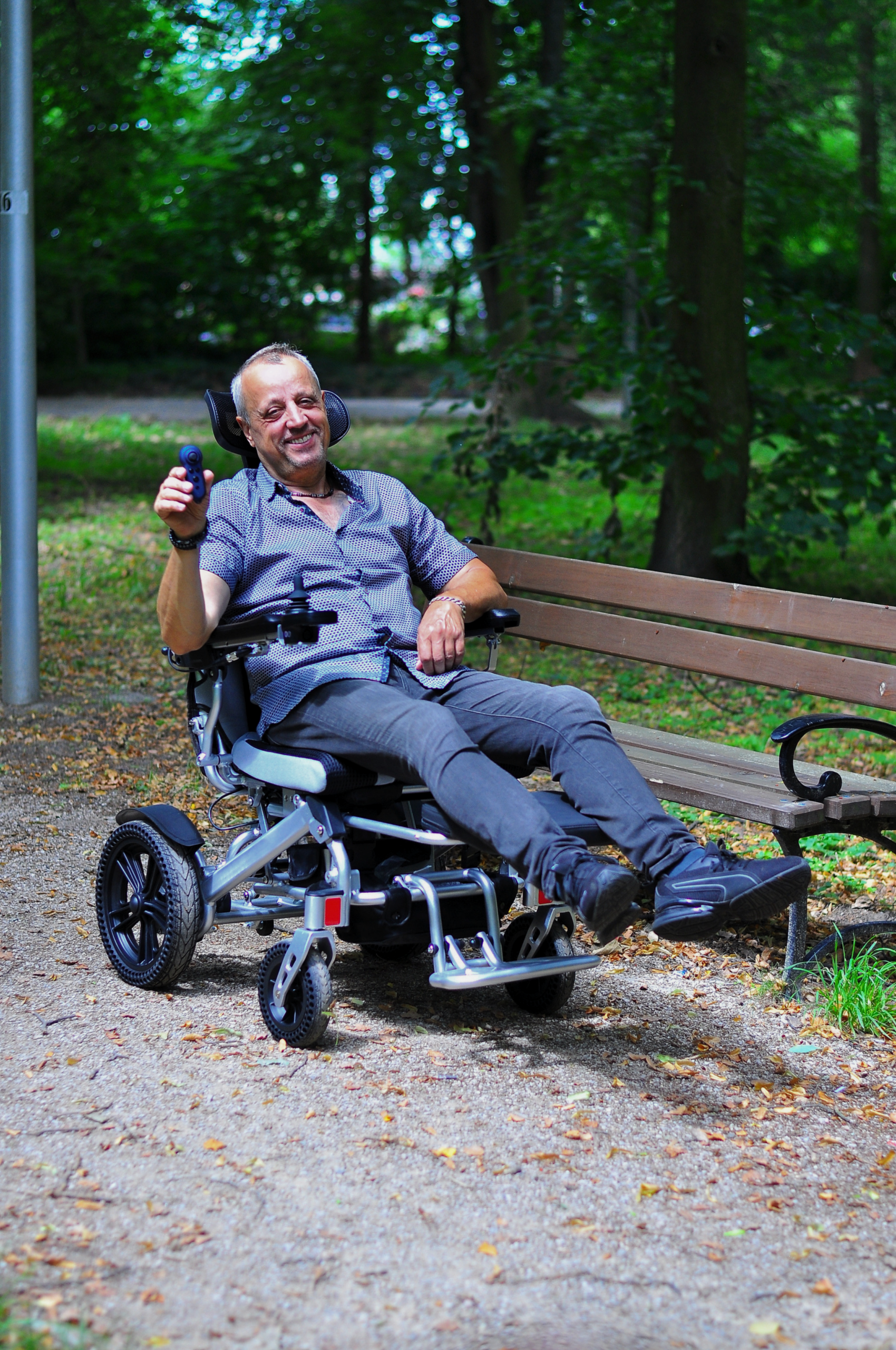 Rhodos Recliner Electric Wheelchair - Image 5