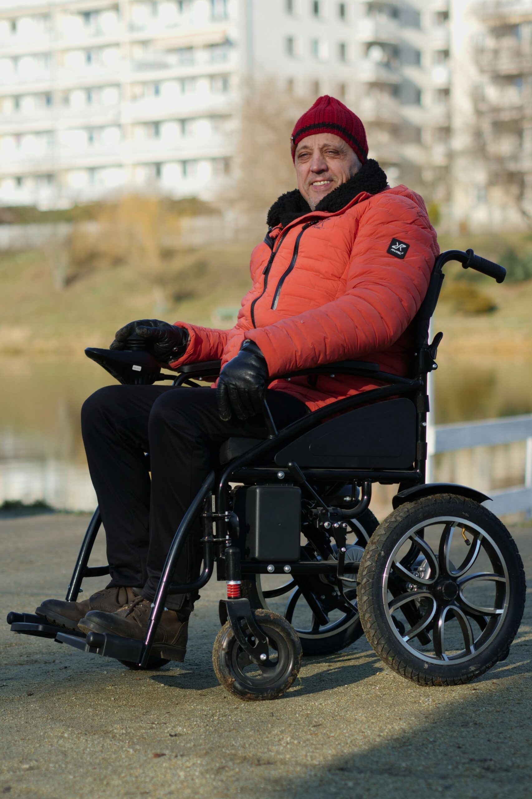 Black BC-EA8008 Electric Wheelchair - Image 3