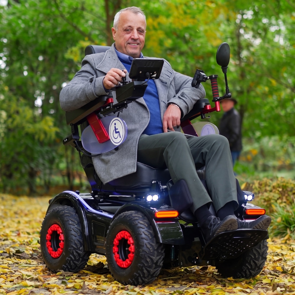 Wisking 1052 All-Terrain Electric Wheelchair (OptiX)