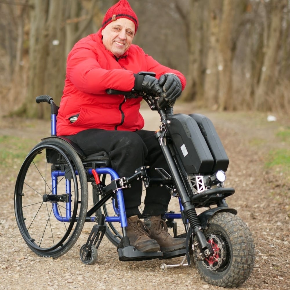 Q3 Electric Power Attachment for Wheelchairs