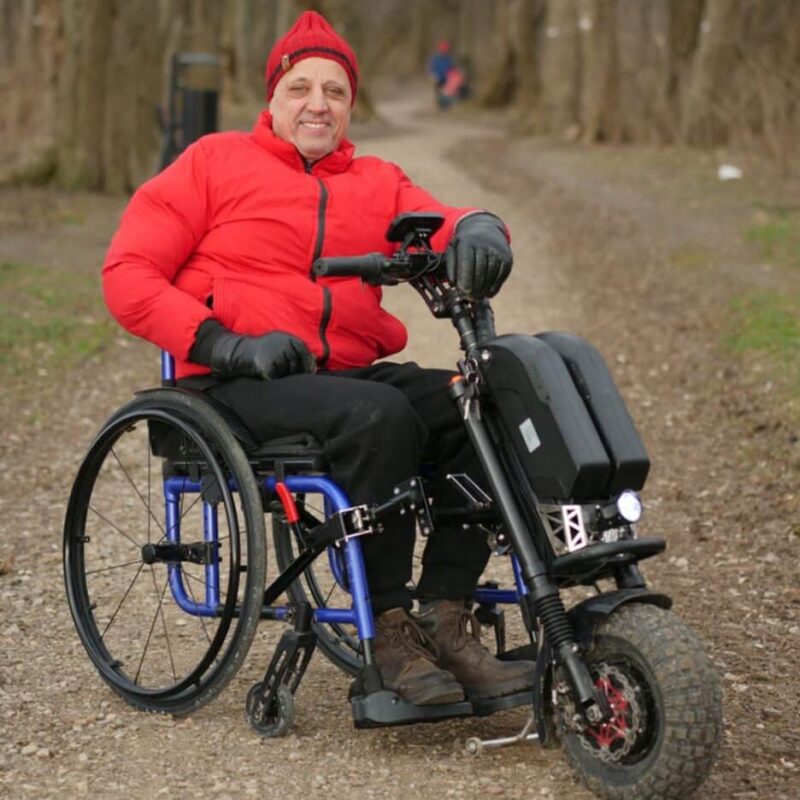 Q3 Electric Wheelchair Attachment