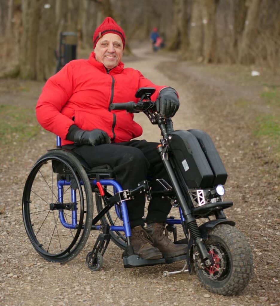 Q3 Electric Wheelchair Attachment