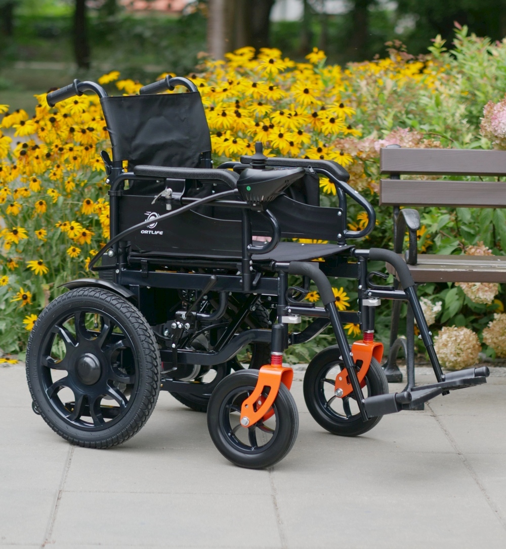 IRON Lightweight Folding Electric Wheelchair