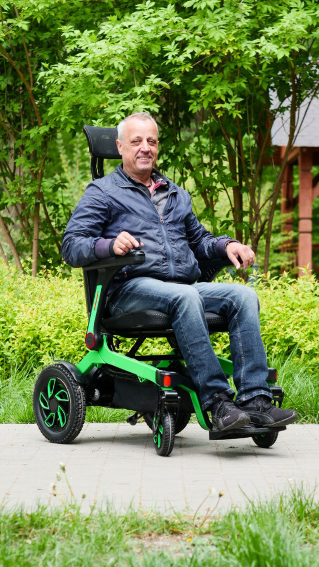 D60 Electric Wheelchair - Image 4