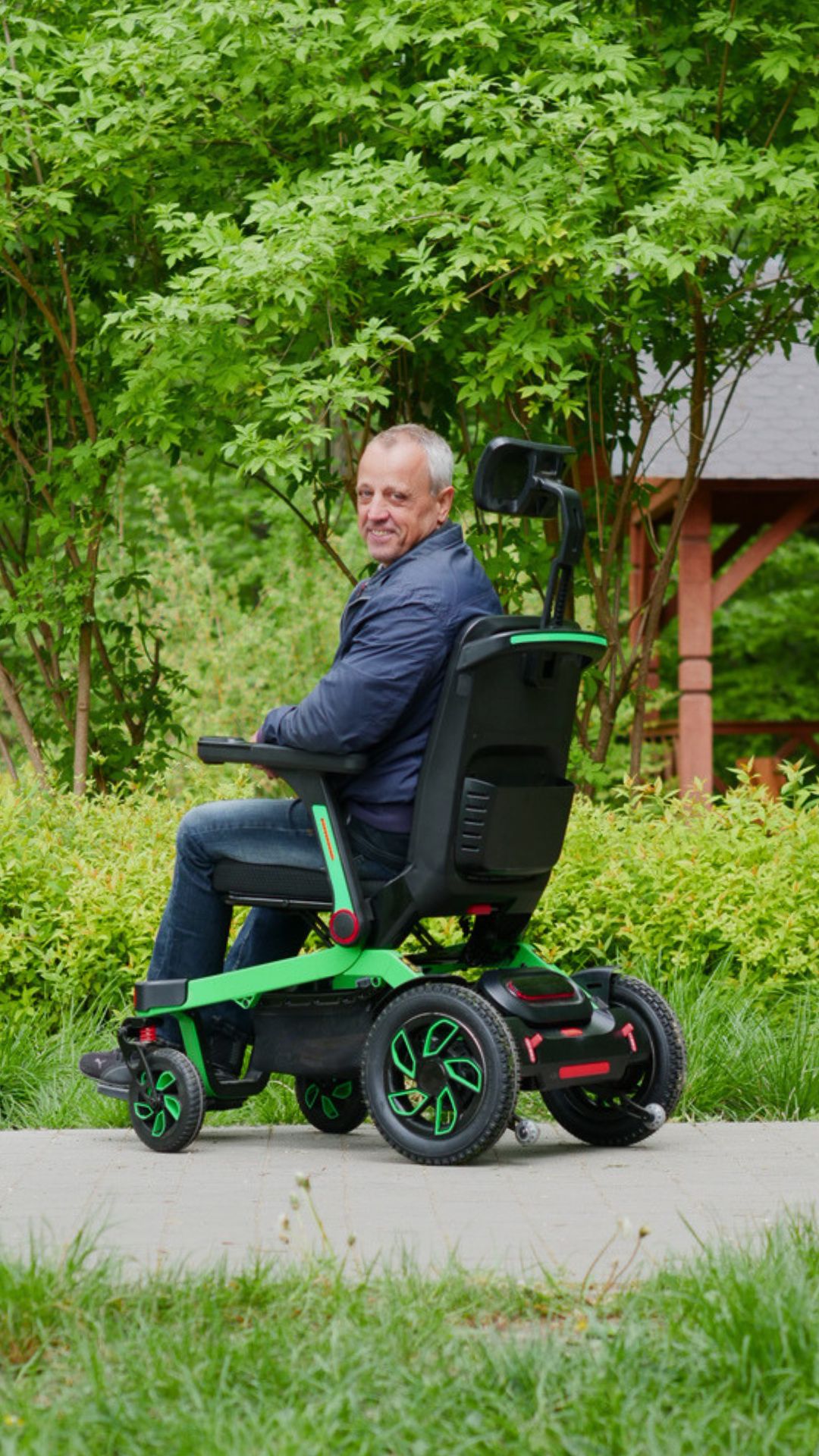 D60 Electric Wheelchair - Image 5