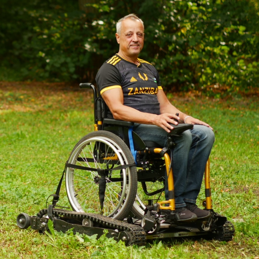 TerraX P – Tracked Platform for Wheelchairs